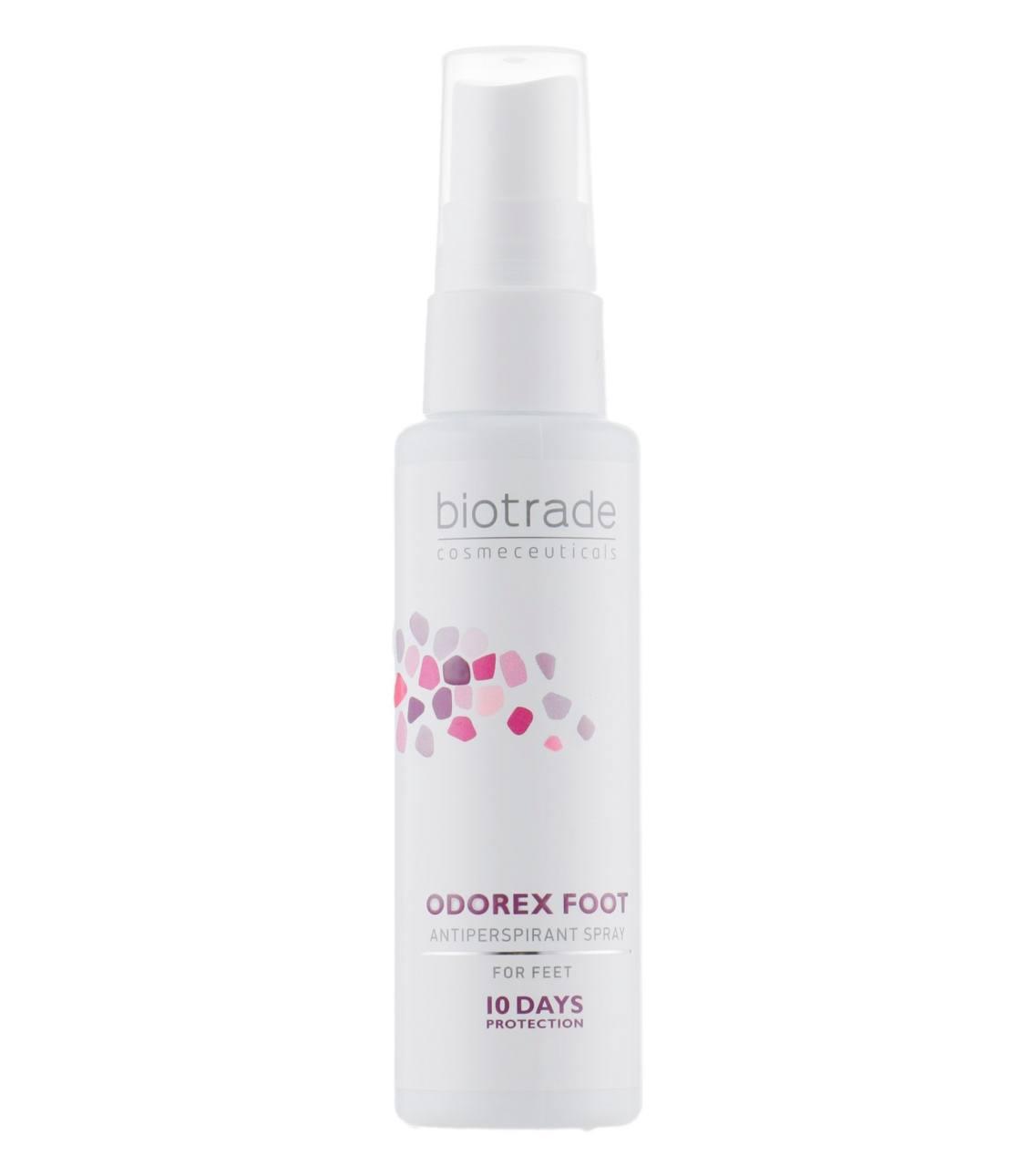 Foot Antiperspirant Spray with Enhanced Long-Lasting Action - Biotrade