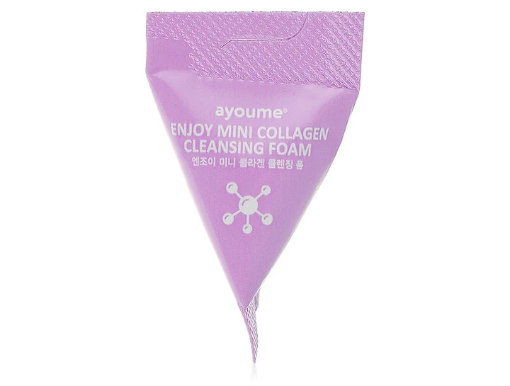 Ayoume Enjoy Mini Collagen Cleansing Foam, 3g