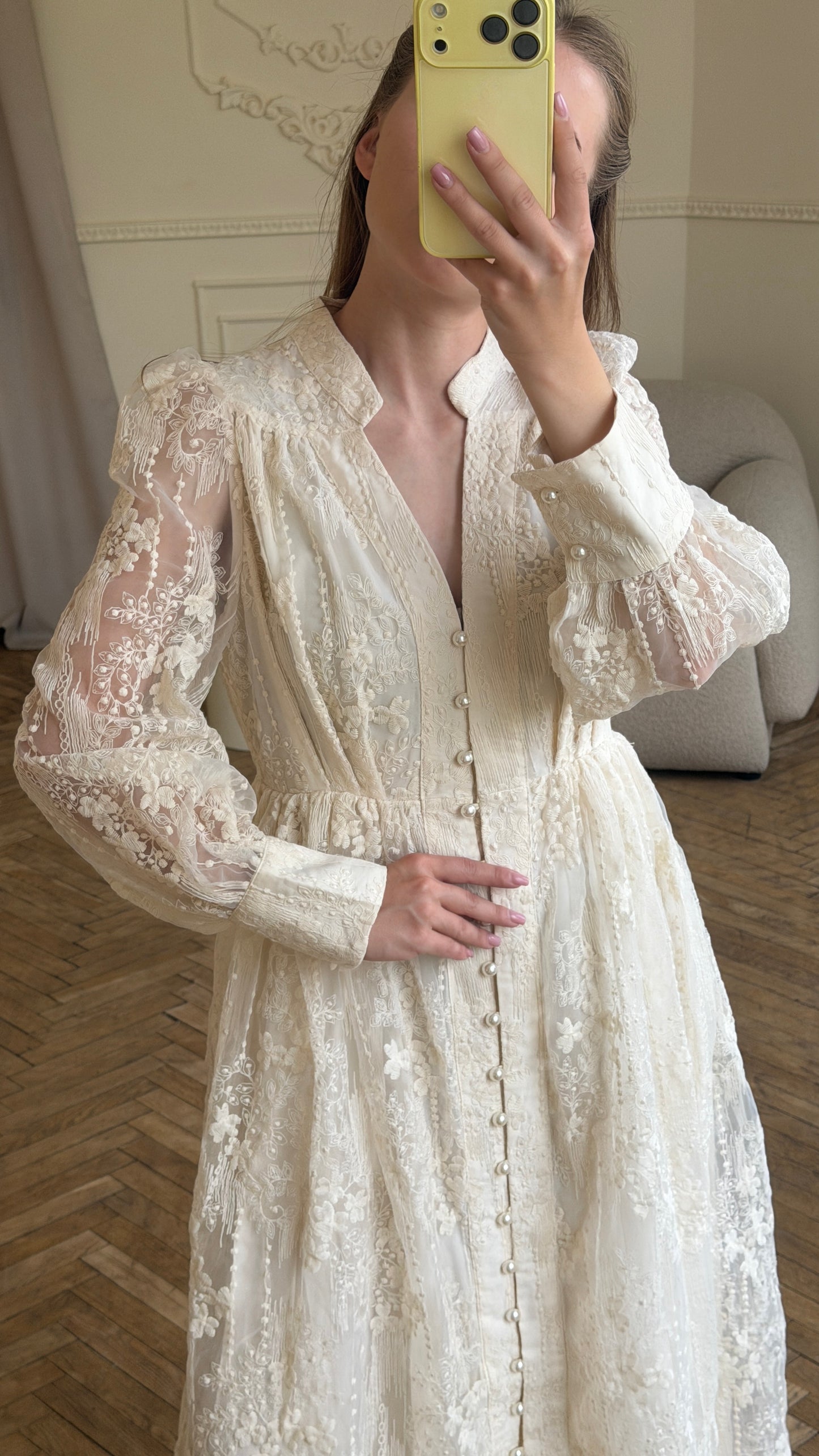 Aurora Lace Maxi Dress