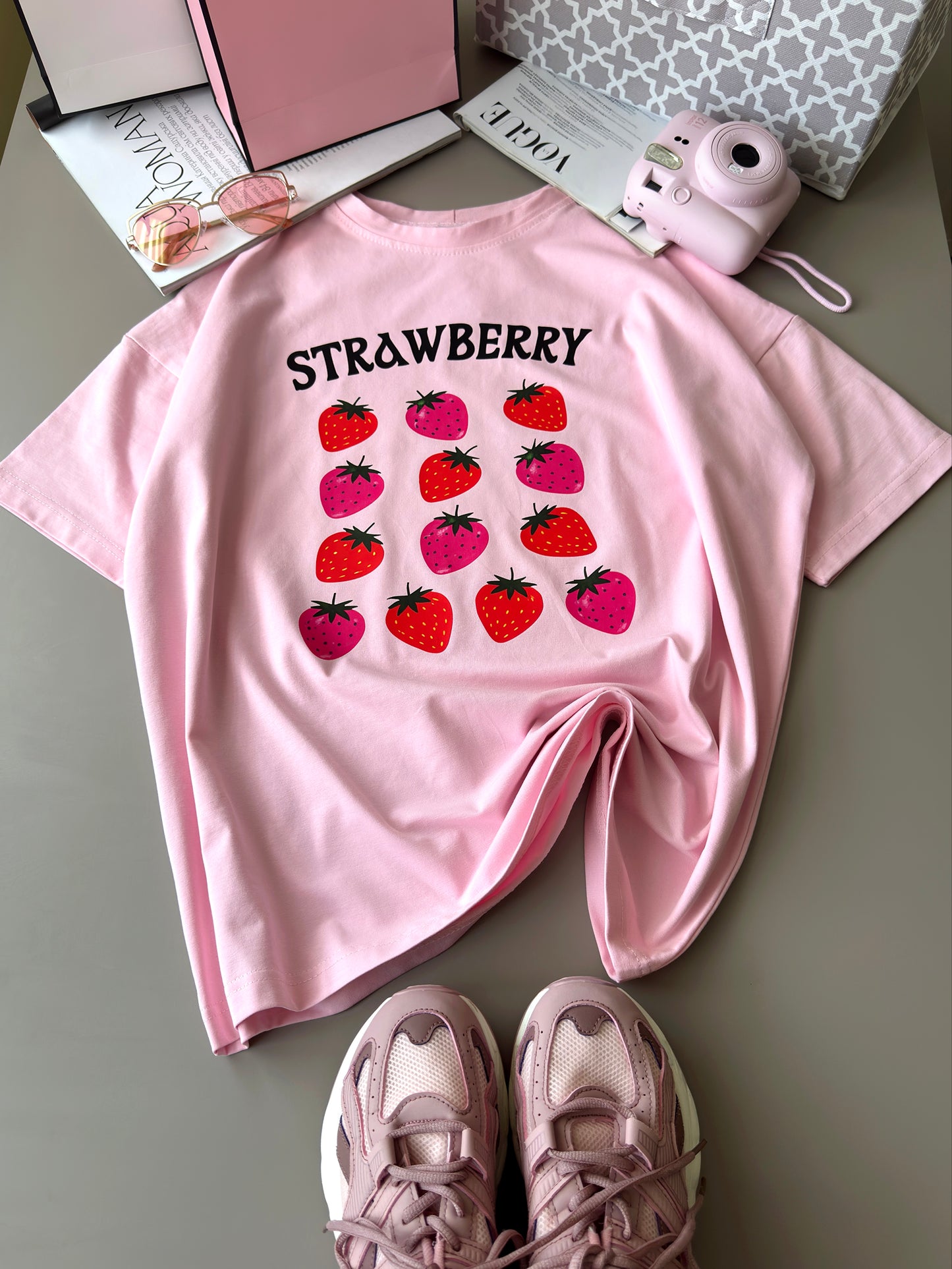 Oversized cotton T-shirt