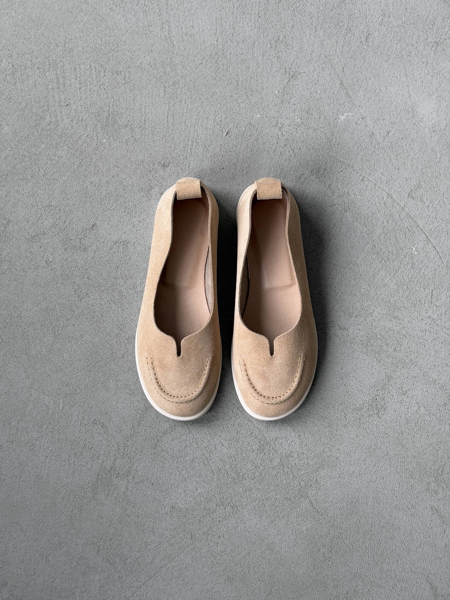 Неймовірно м'які балетки barefoot, світлий беж