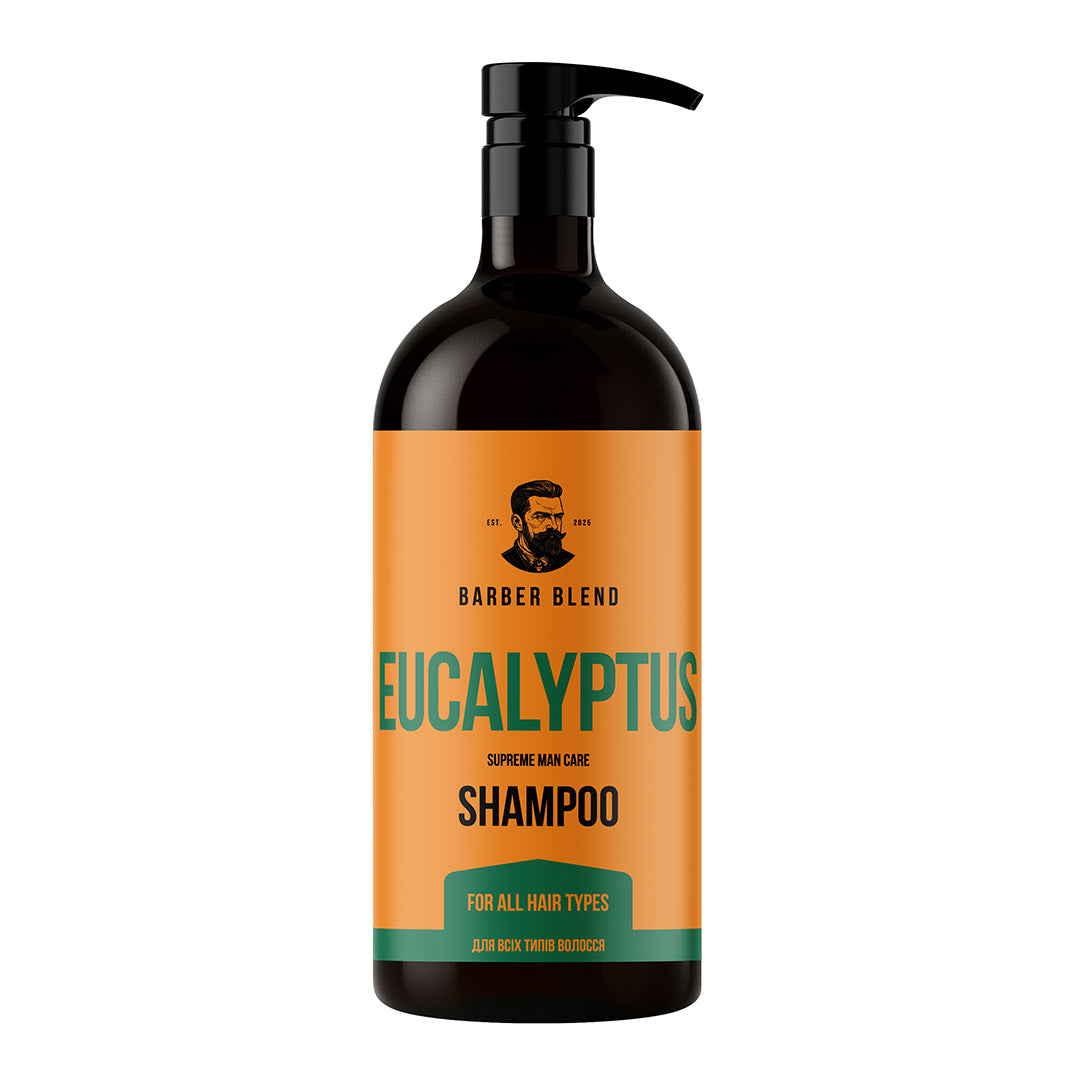Szampon do wszystkich rodzajów włosów męski Eukaliptus BARBER BLEND 1000 ml
