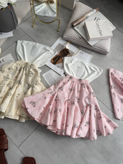 3-piece set (bandeau top, skirt, and headscarf)