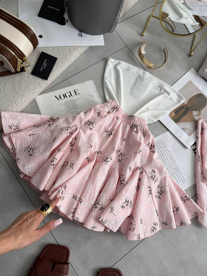 3-piece set (bandeau top, skirt, and headscarf)