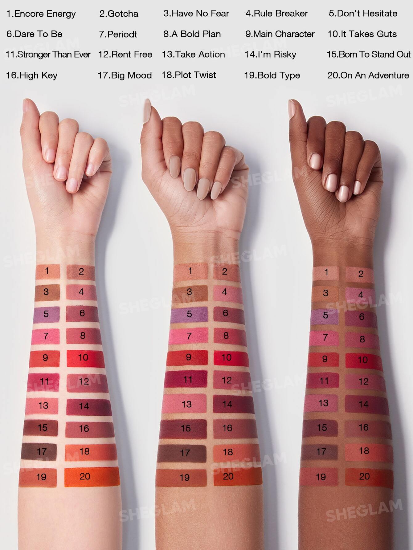 Sheglam Dynamatte Boom Long-Lasting Matte Lipstick - Have No Fear
