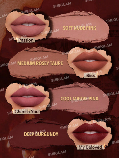 Zestaw limitowanej edycji kosmetyków SHEGLAM Ember Rose collection