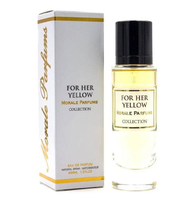 Unisex Perfume FOR HER YELLOW, Morale Parfums, 30 ml