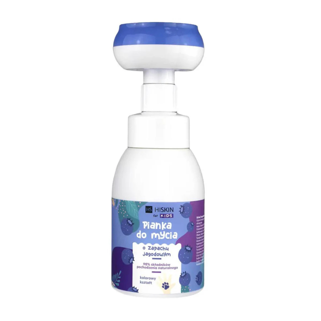 HiSkin Blueberry Scented Hand & Body Mousse-Foam 300ml