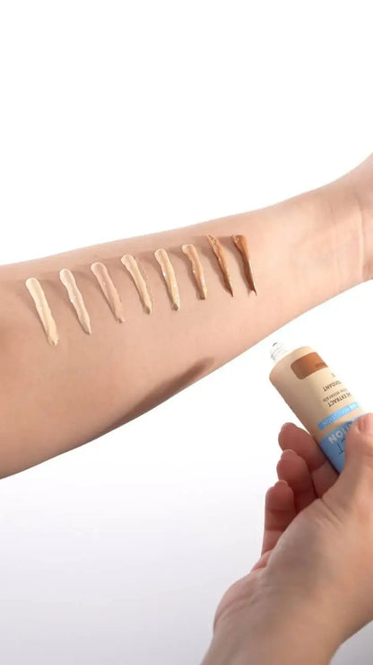 Bell HypoAllergenic Matujący podkład kryjący Mat & Protect SPF 25, 03 - Almond