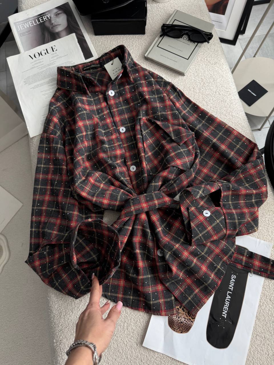 Rhinestone shirt
