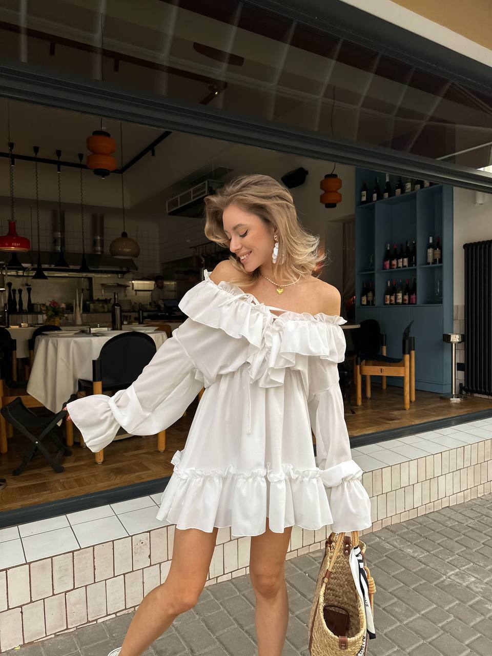 Chiffon summer dress