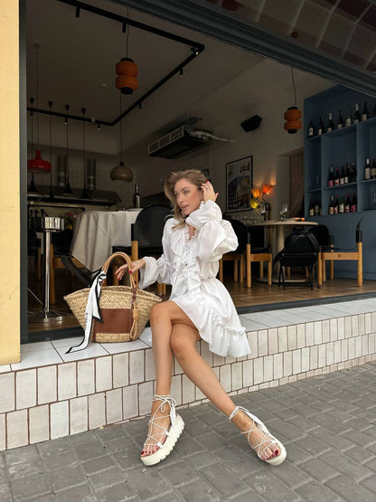 Chiffon summer dress