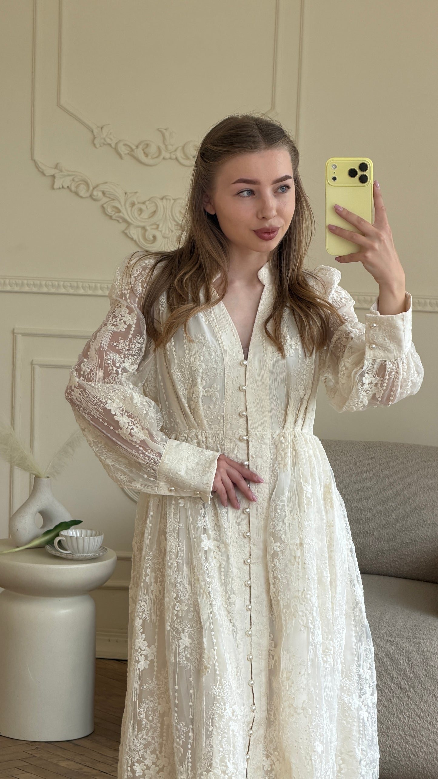 Aurora Lace Maxi Dress