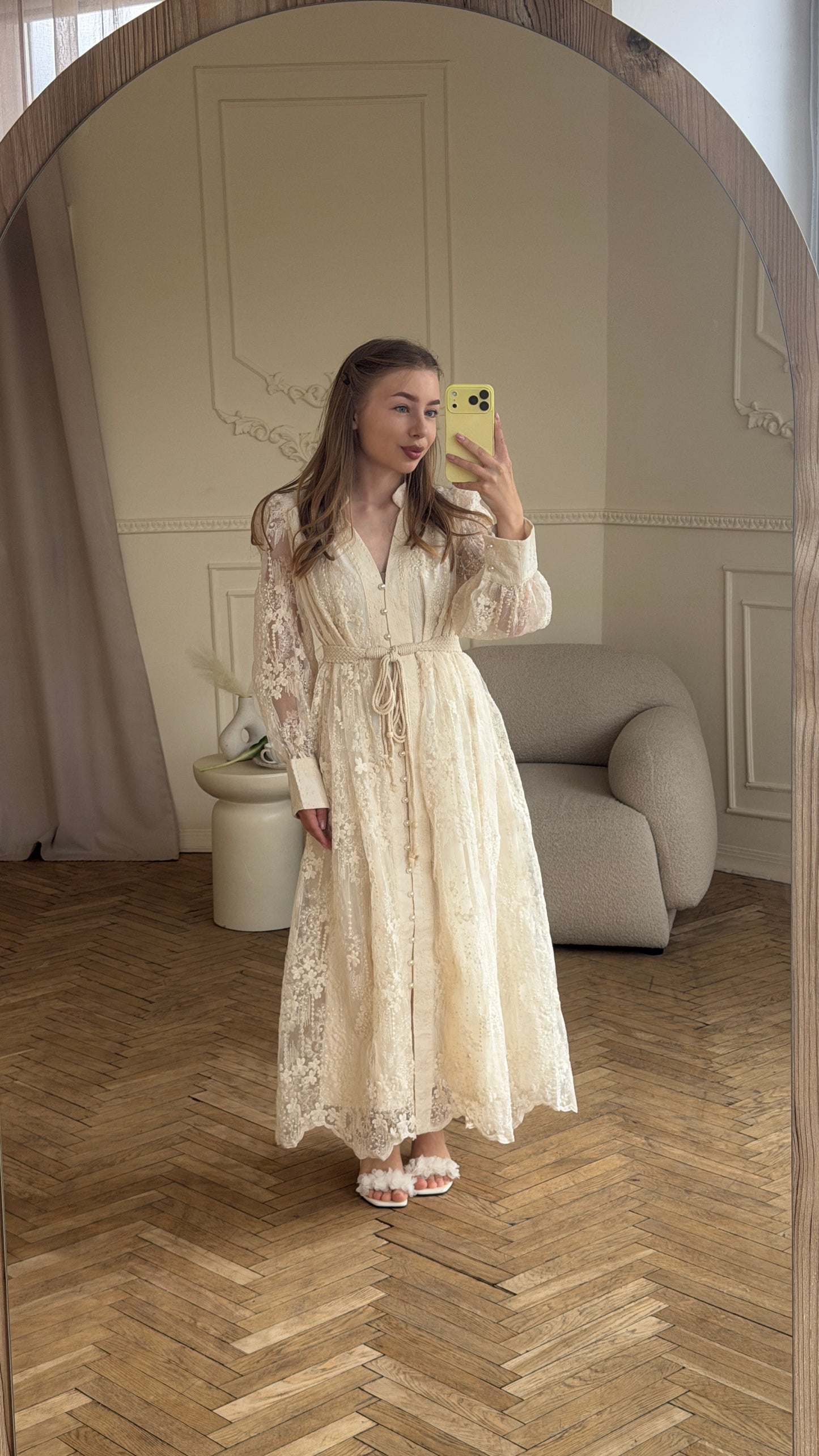 Aurora Lace Maxi Dress