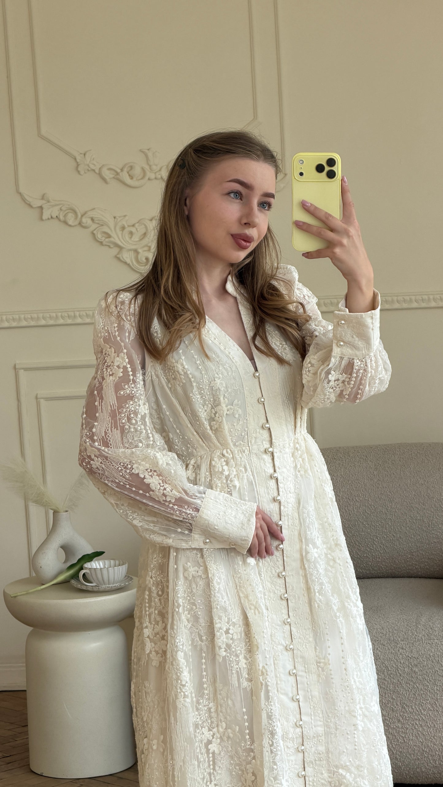 Aurora Lace Maxi Dress