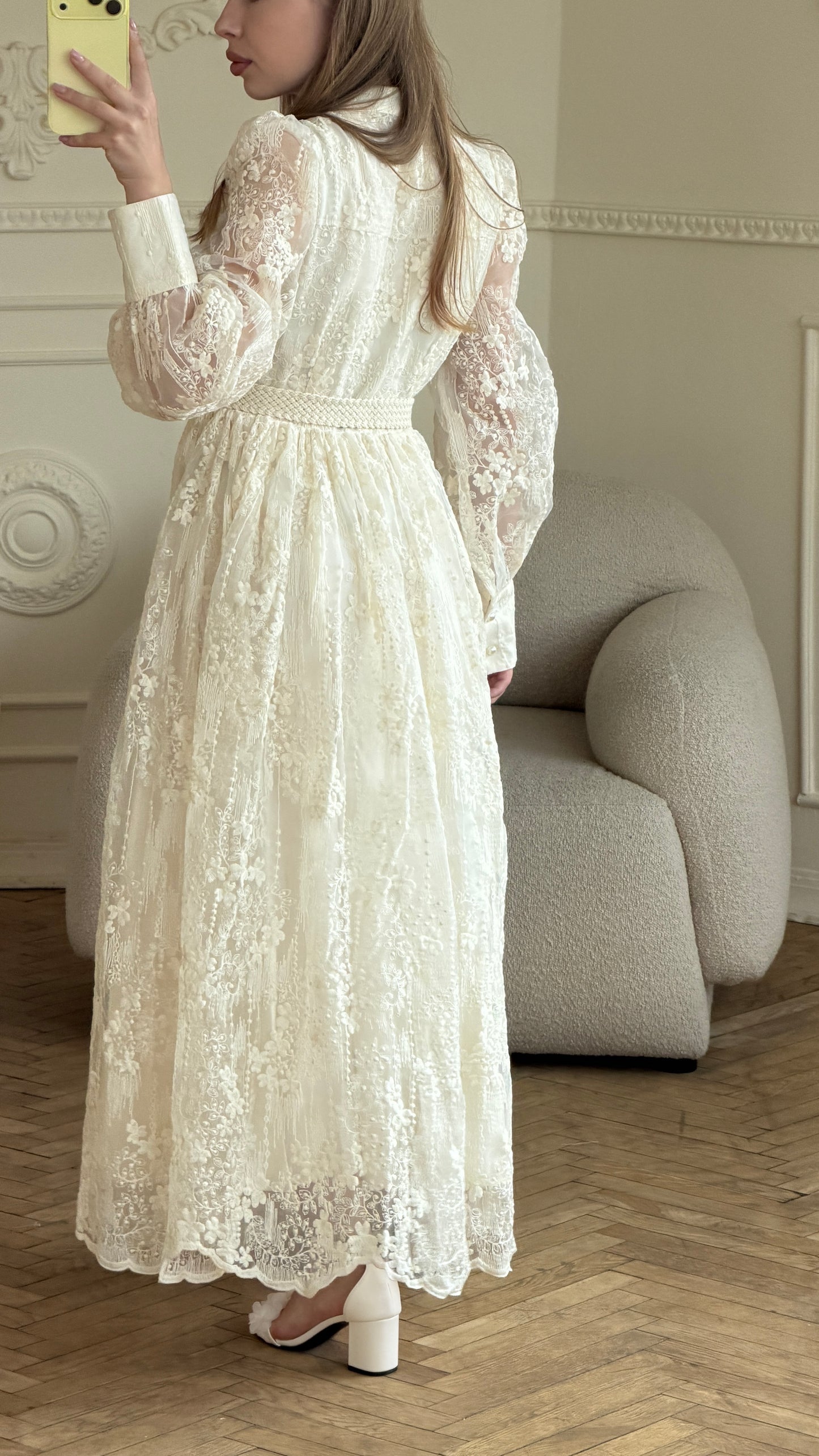 Aurora Lace Maxi Dress