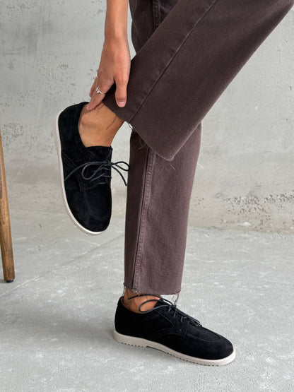 Мокасини NikArt barefoot, чорний