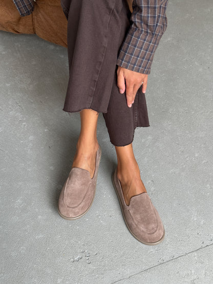 Анатомічні лофери barefoot  ™️ NikArt, бежевий
