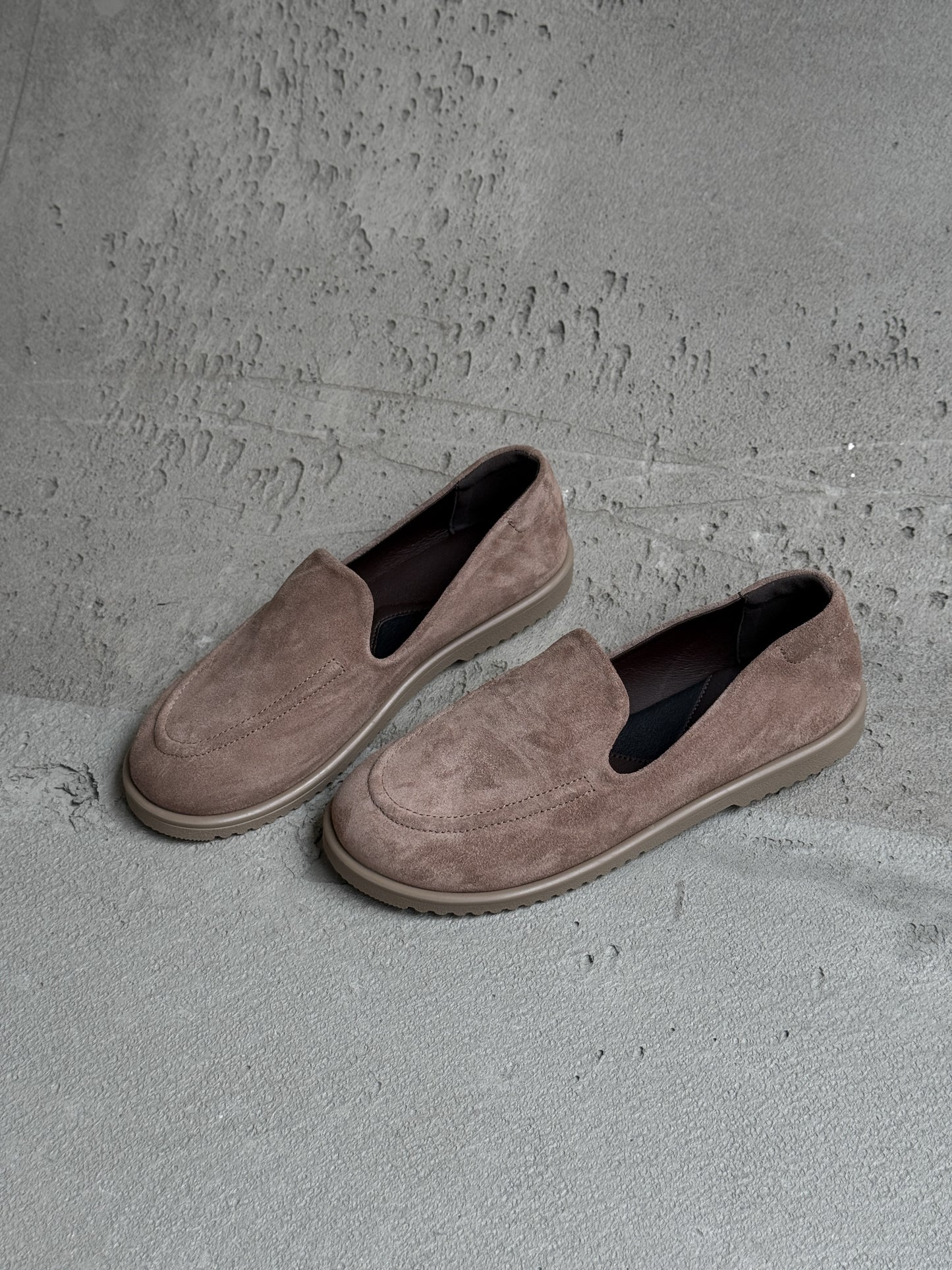 Анатомічні лофери barefoot  ™️ NikArt, бежевий