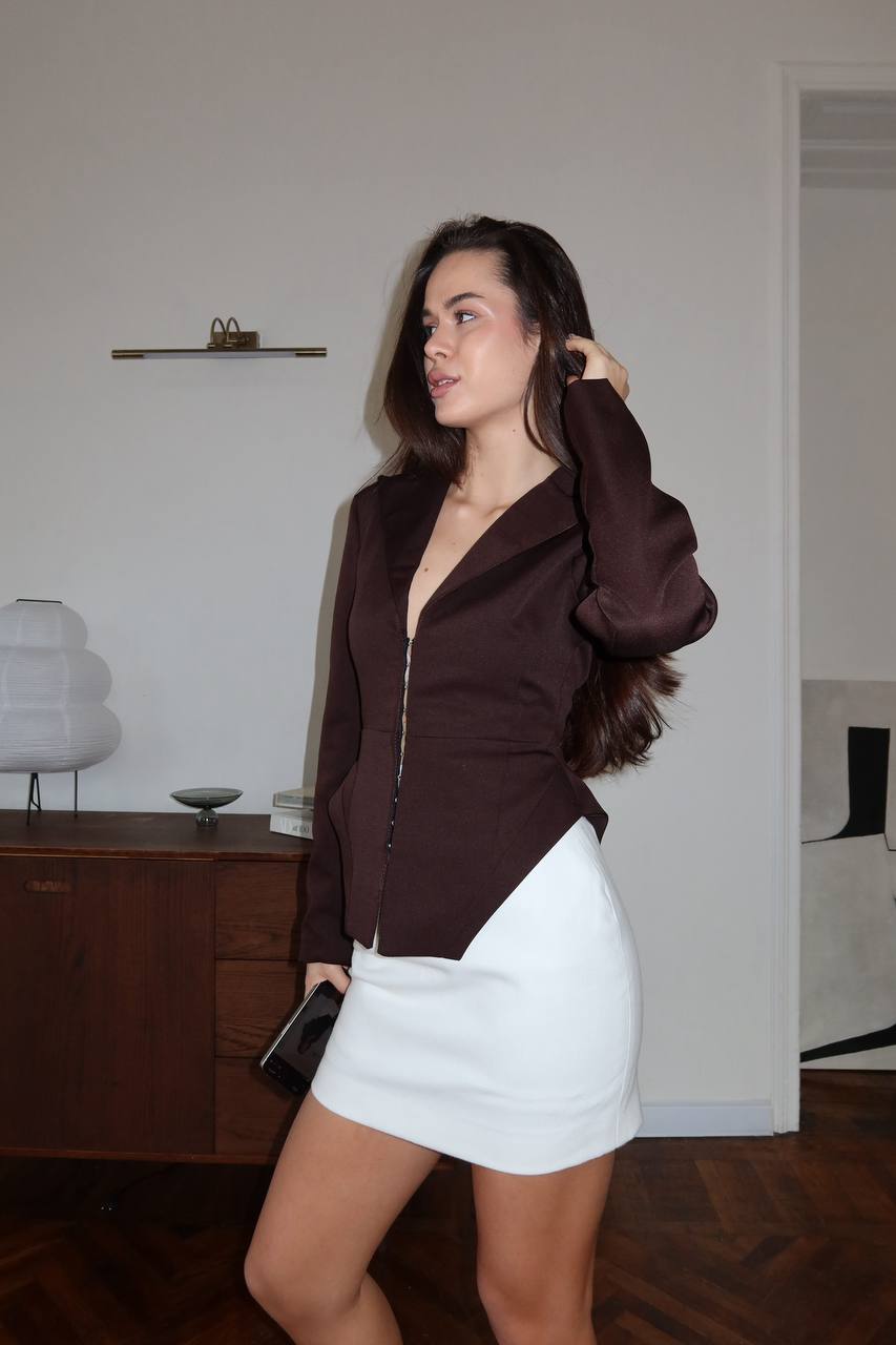 Jacket on hooks