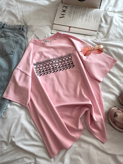 T-shirt with VAHUE print