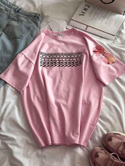 T-shirt with VAHUE print