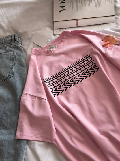 T-shirt with VAHUE print