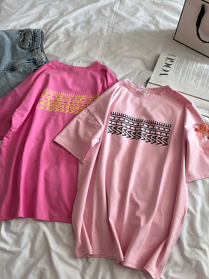 T-shirt with VAHUE print