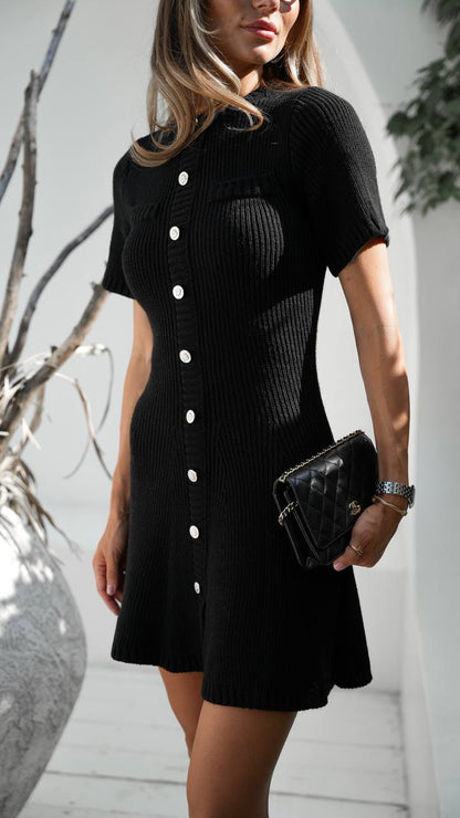 Luna short knit dress