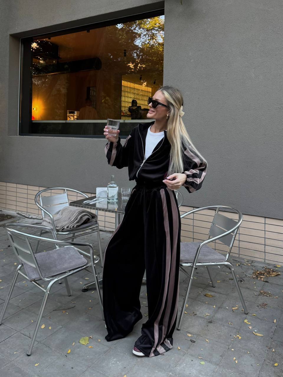 Welur i pluszowy dres