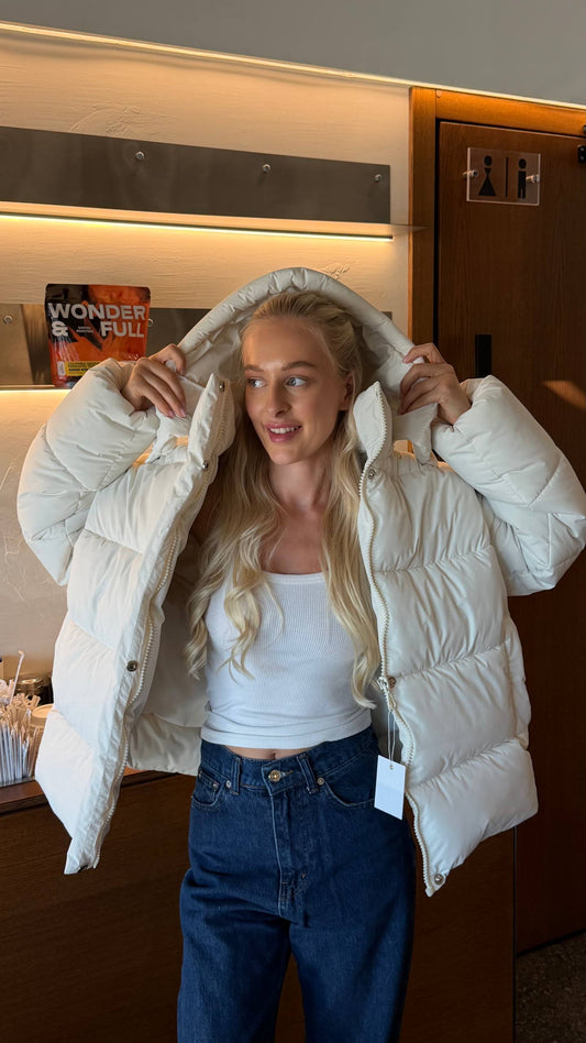 Universal elongated puffer jacket