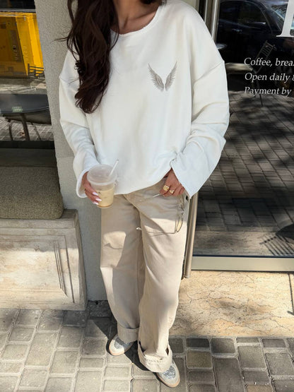 "GOD BLESS YOU" long-sleeve shirt
