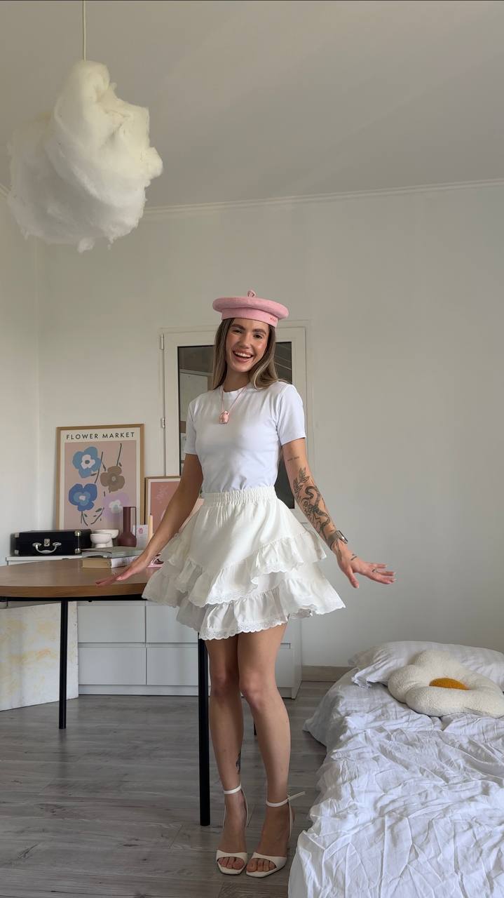 Fitted T-shirt skim