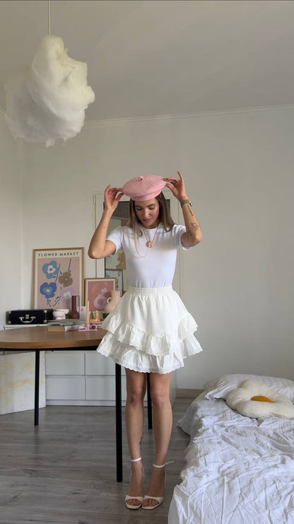 Fitted T-shirt skim
