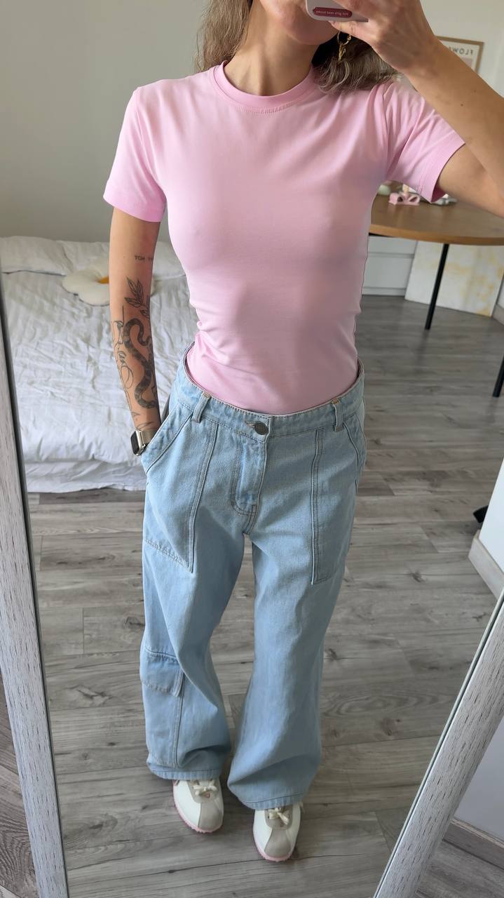 Fitted T-shirt skim