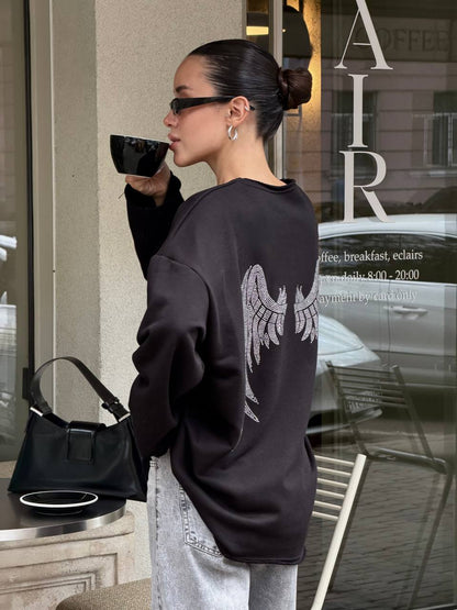 "GOD BLESS YOU" long-sleeve shirt