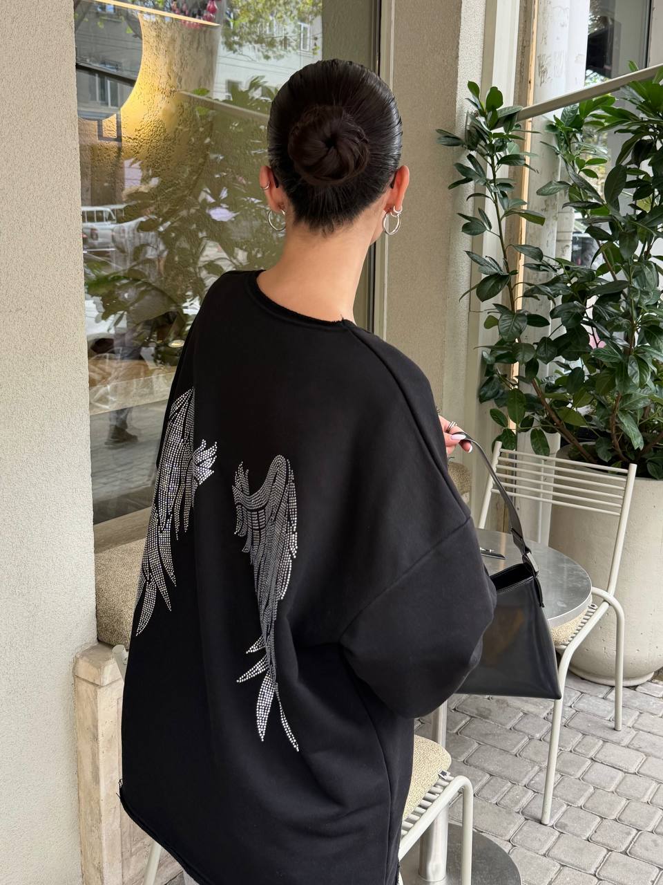 "GOD BLESS YOU" long-sleeve shirt