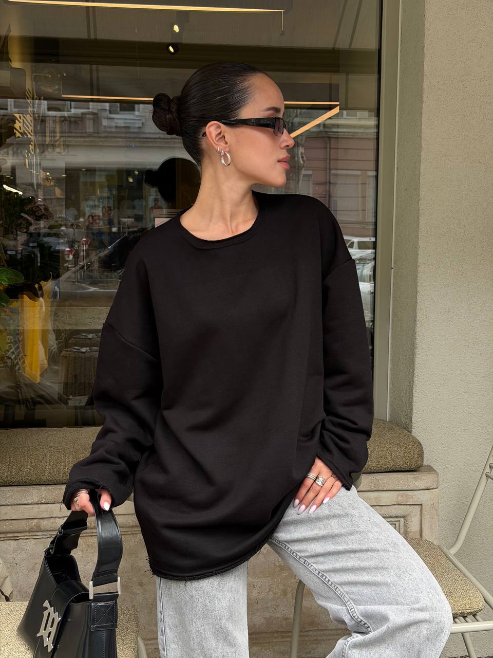 "GOD BLESS YOU" long-sleeve shirt