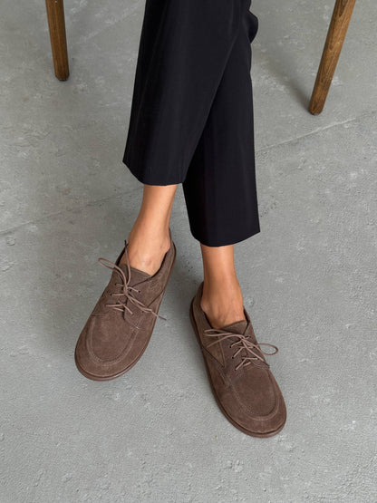 Мокасини NikArt barefoot, коричневий