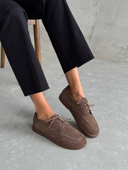 Мокасини NikArt barefoot, коричневий