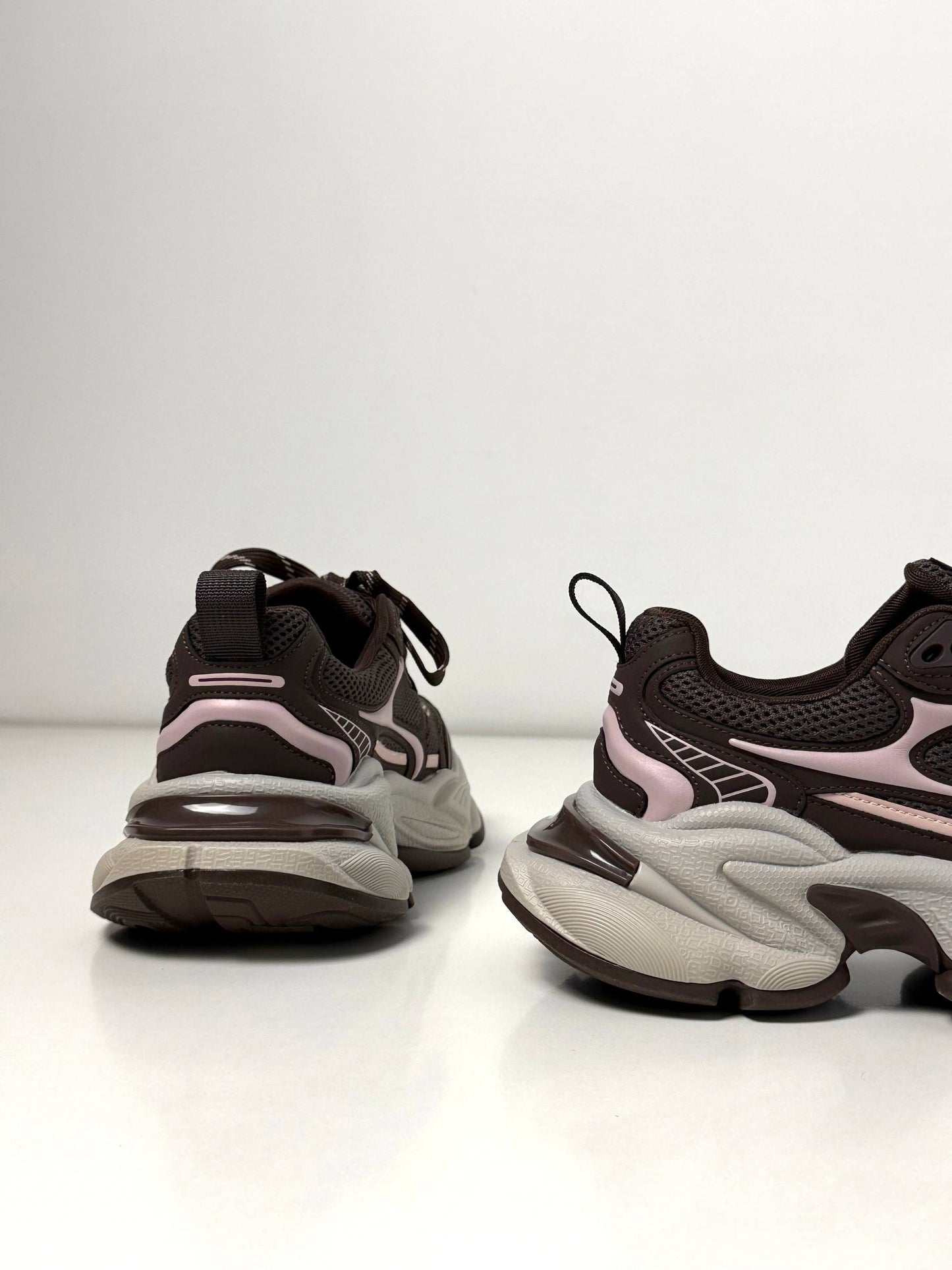 Boss Victor™ sneakers, blush pink + brown