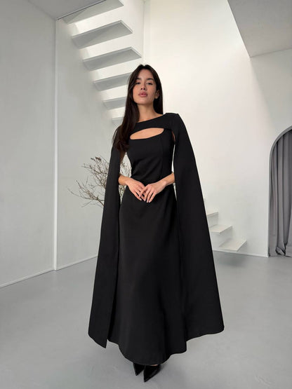 Set: Dress + cape