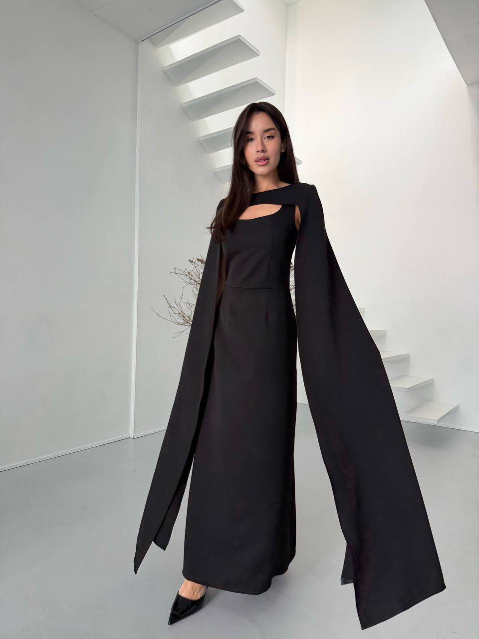 Set: Dress + cape