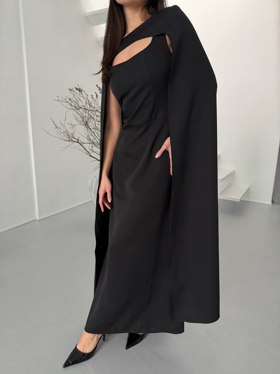 Set: Dress + cape