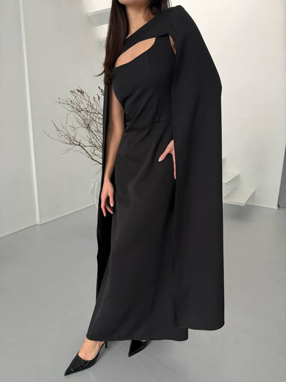 Set: Dress + cape