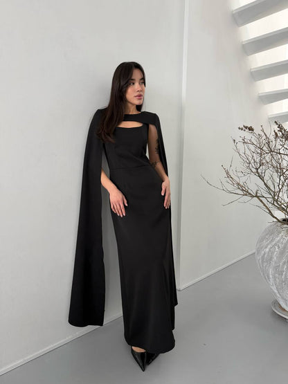 Set: Dress + cape