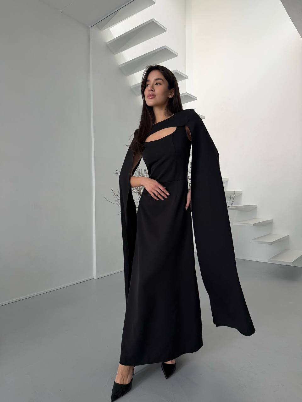 Set: Dress + cape