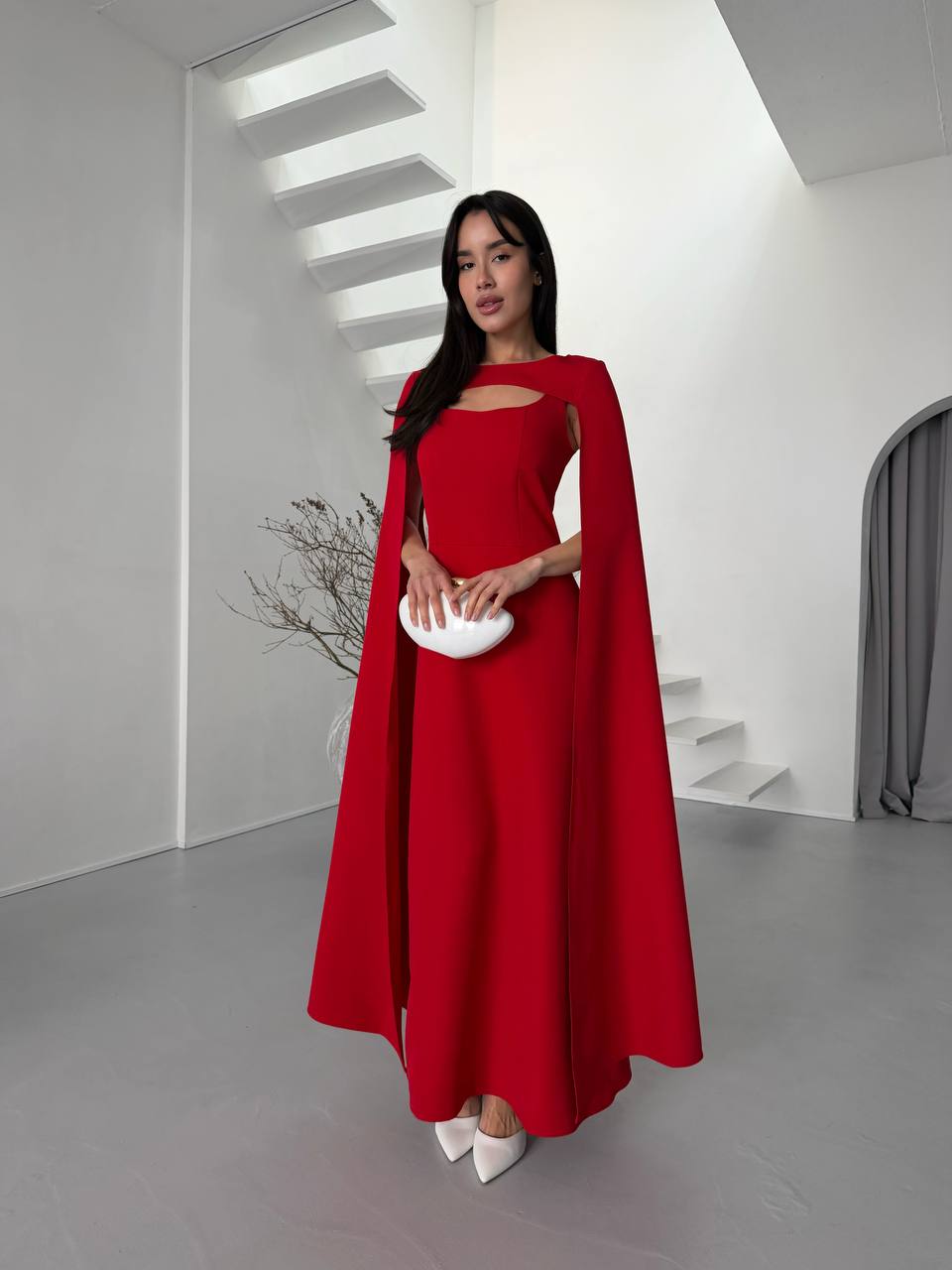 Set: Dress + cape