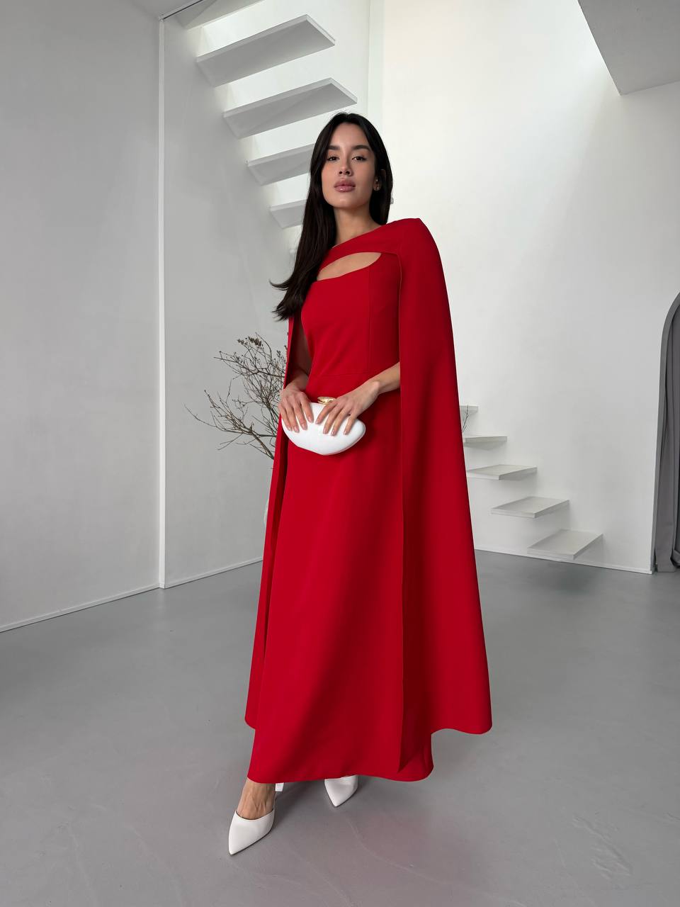 Set: Dress + cape