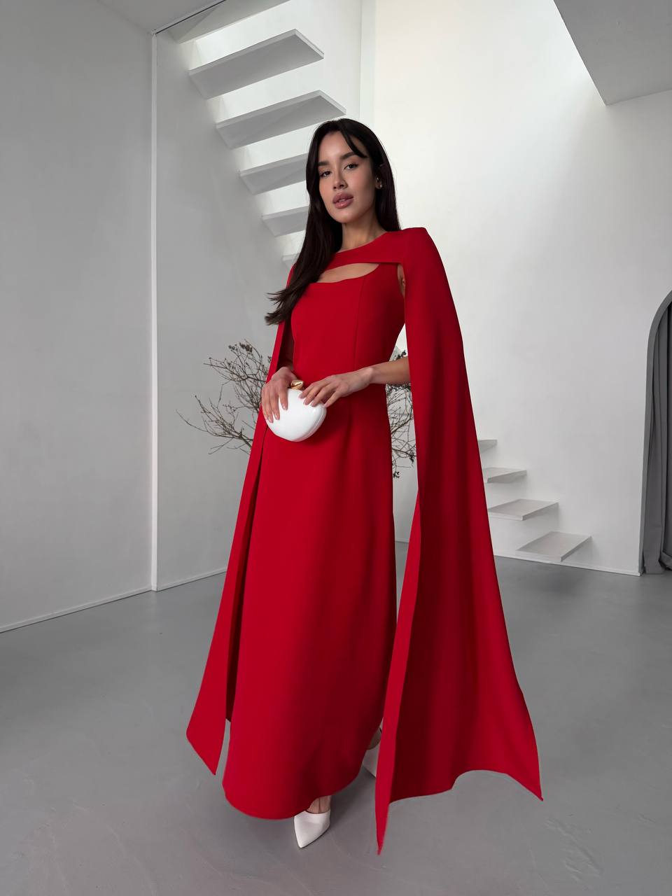 Set: Dress + cape